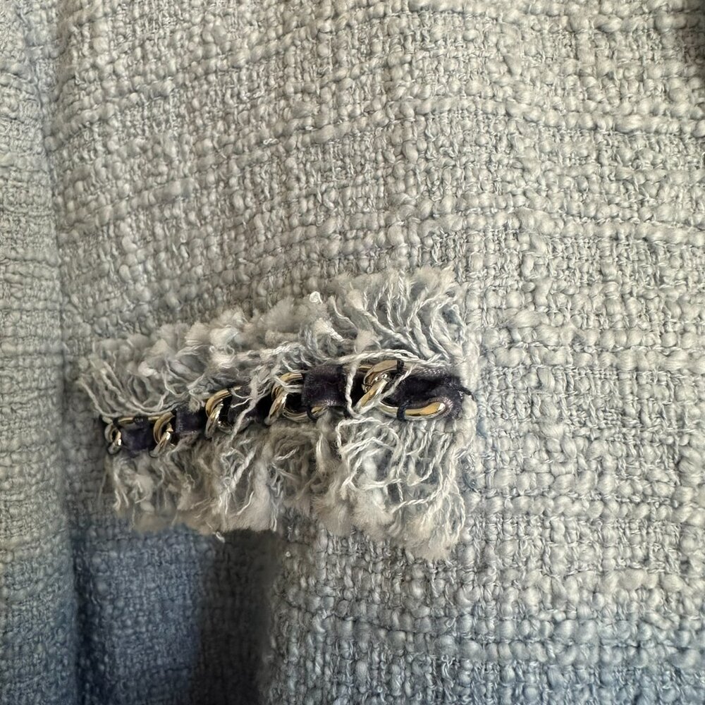 Boston Proper, Vintage jacket, Two tone blue, Size 16 - Picture 5 of 16